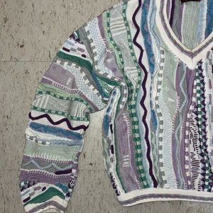 Tundra Canada Vintage Chunky Multicolor Texture Men's Sweater OPEN TO OFFERS !!!